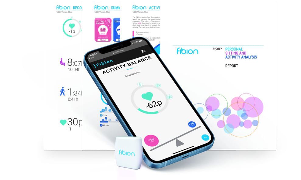 A smart phone with a heart rate monitor on it.