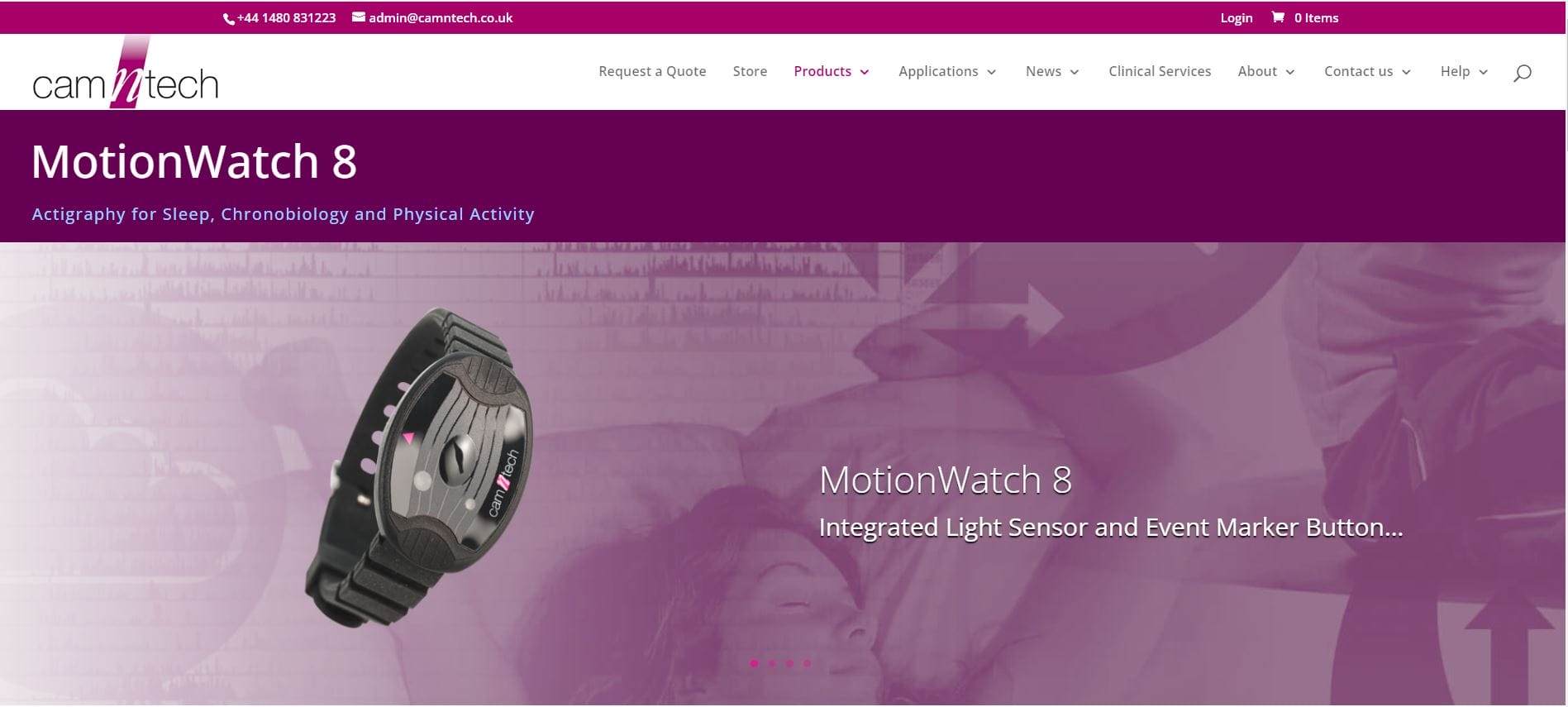 MotionWatch 8